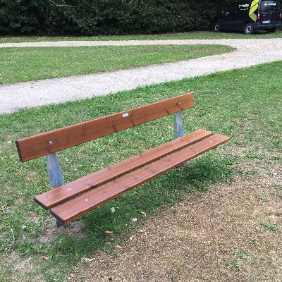 Gripenberg zitbank met rug