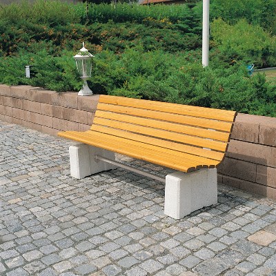 Riddersberg zitbank met rug
