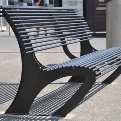 Koper zitbank met & zonder rug
